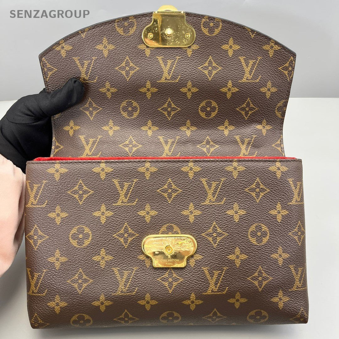 Louis Vuitton Saint Monogram Chain Strap Shoulder bag Red Women Crossbody