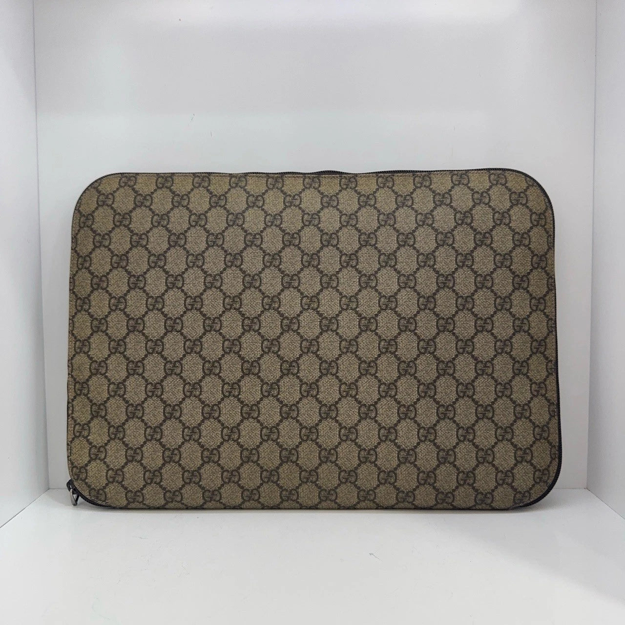 GUCCI Classic Monogram Large Canvas Clutch Bag For Women