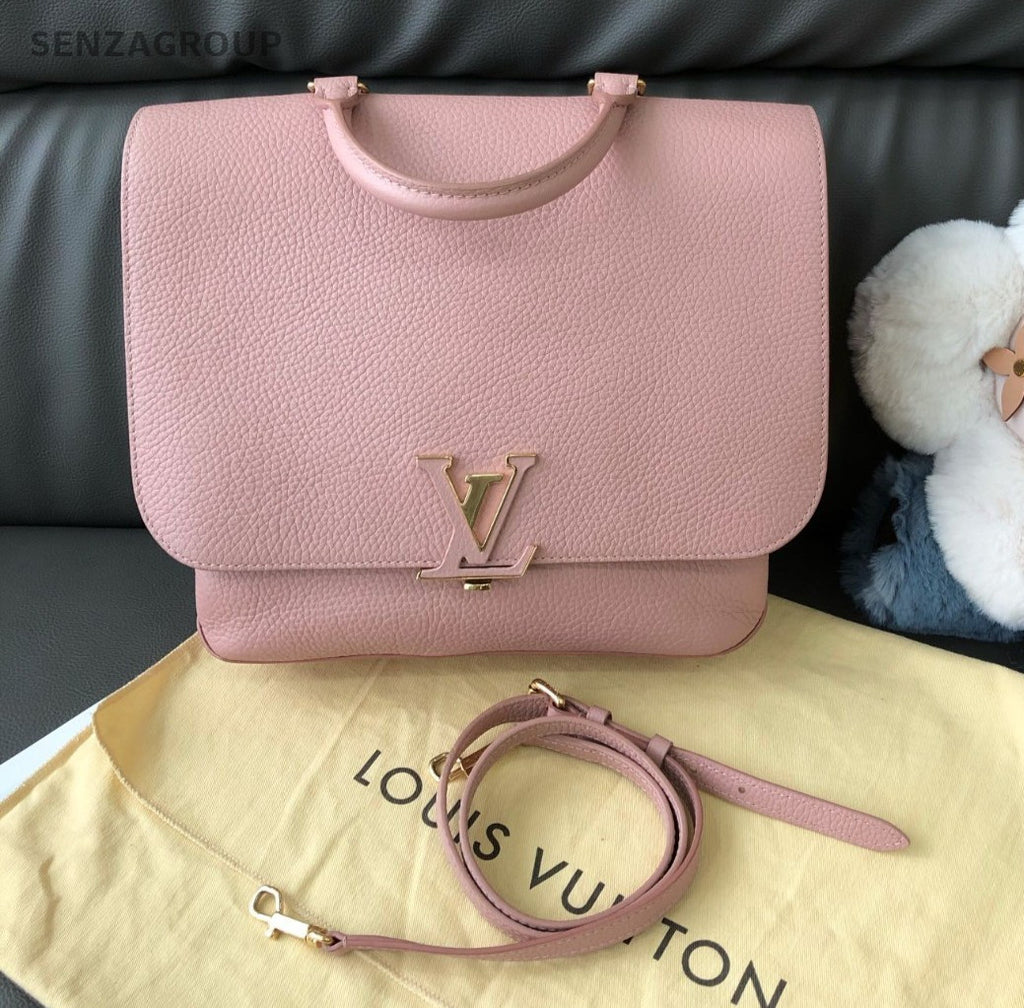 Louis Vuitton Volta Top Handle 2way Shoulder Handbag Sakura Pink Women
