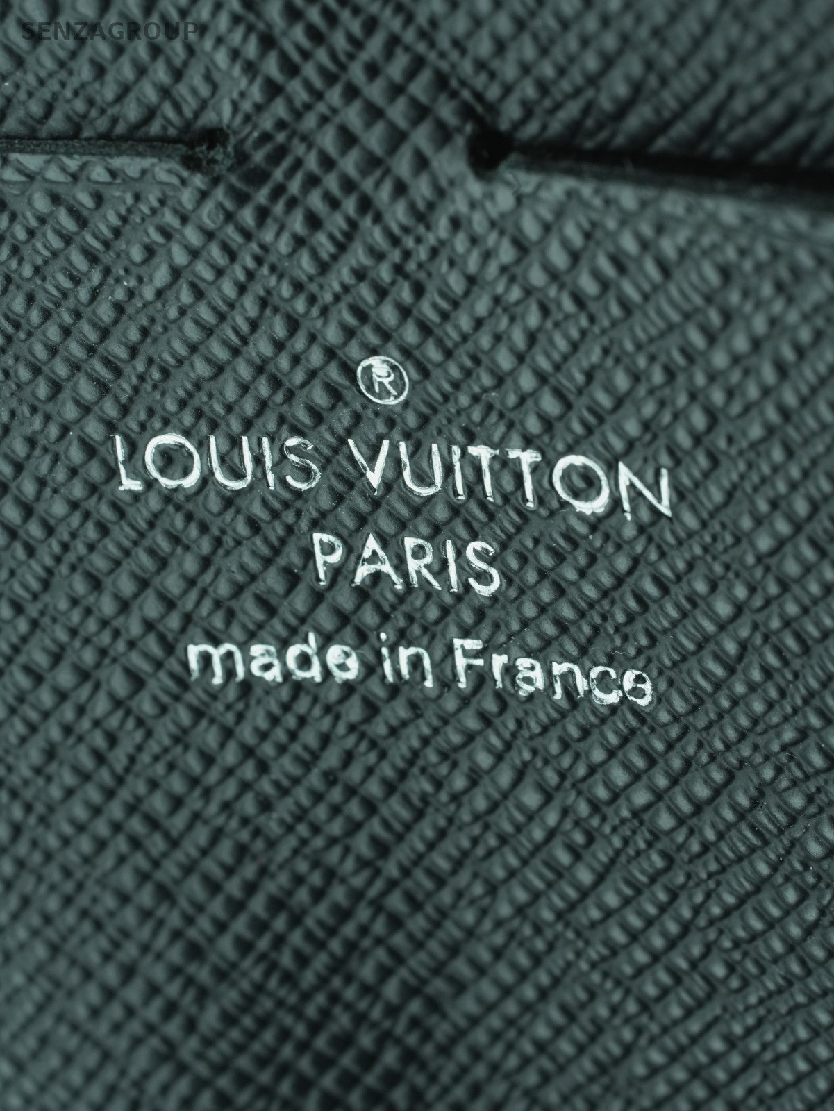 Louis Vuitton Black Monogram Clutch Handbag