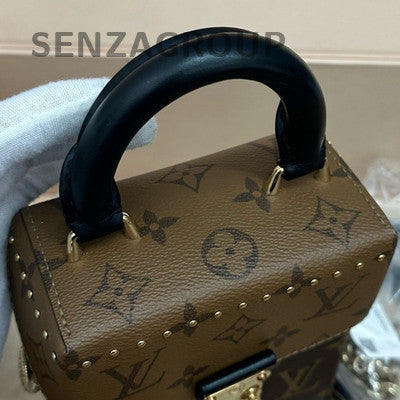 Louis Vuitton Camera Box Monogram Brown Shoulder Bag - Classic Women's
