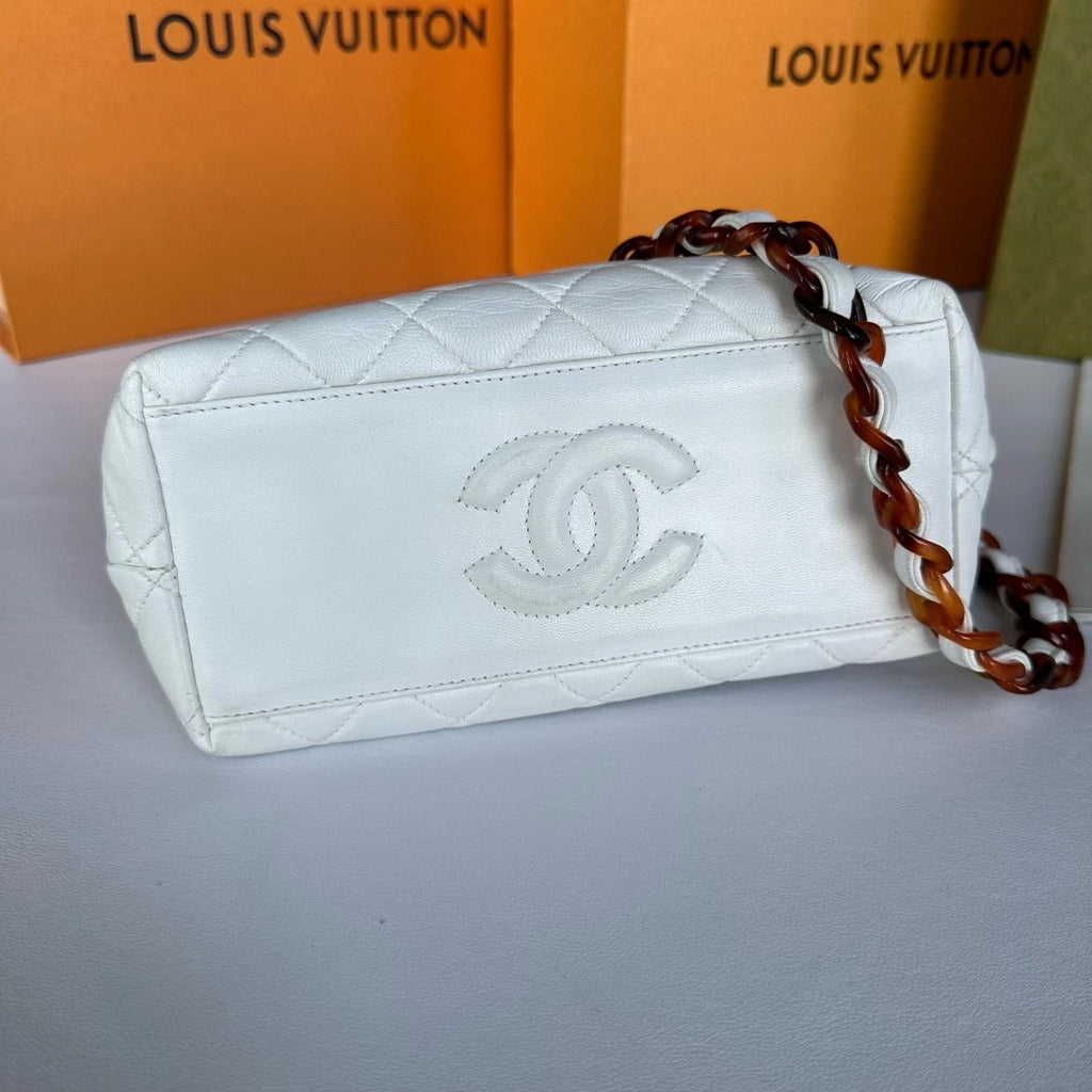 CHANEL Vintage Acrylic Crossbody Bag For Women