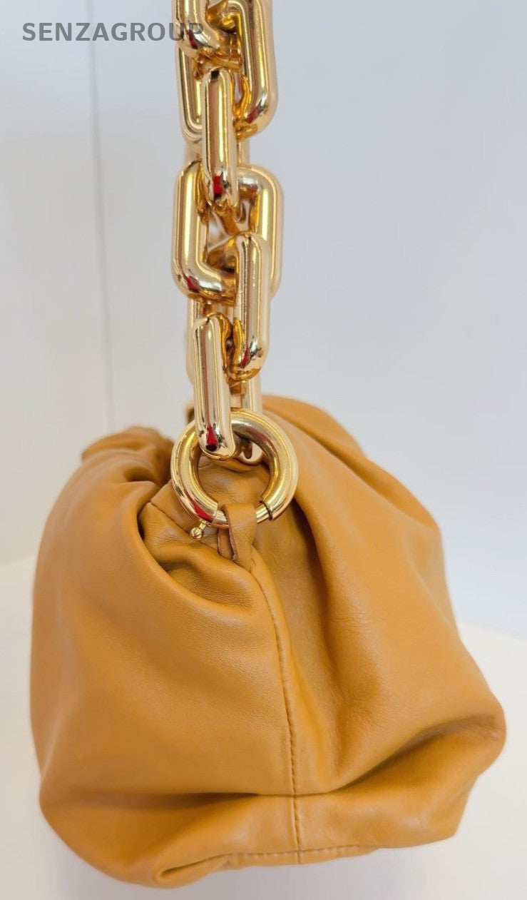 Bottega Veneta Underarm Shoulder Bag Classic Yellow Women
