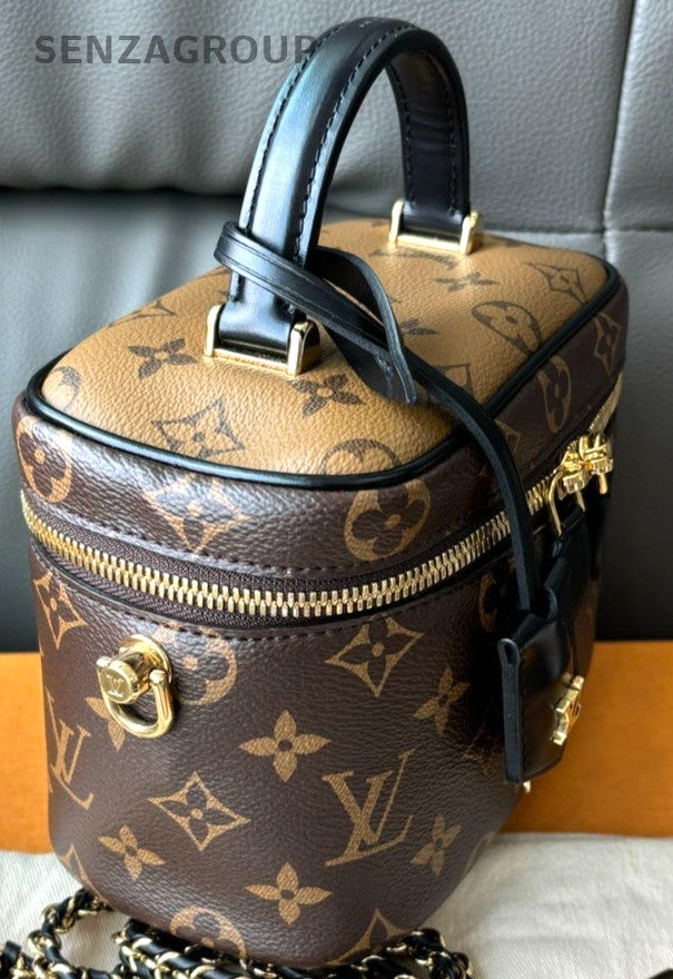 Louis Vuitton Vanity Monogram Top Handle 2WAY Crossbody bag Almost Brand NEW