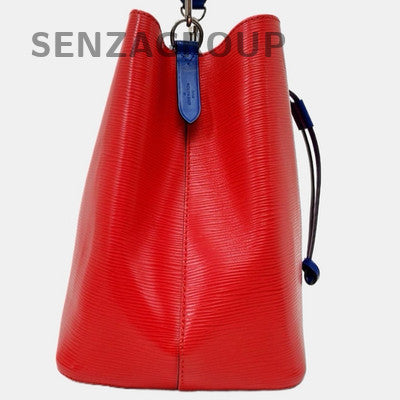 Louis Vuitton Neonoe MM Red Epi Leather Bucket Shoulder Crossbody Bag