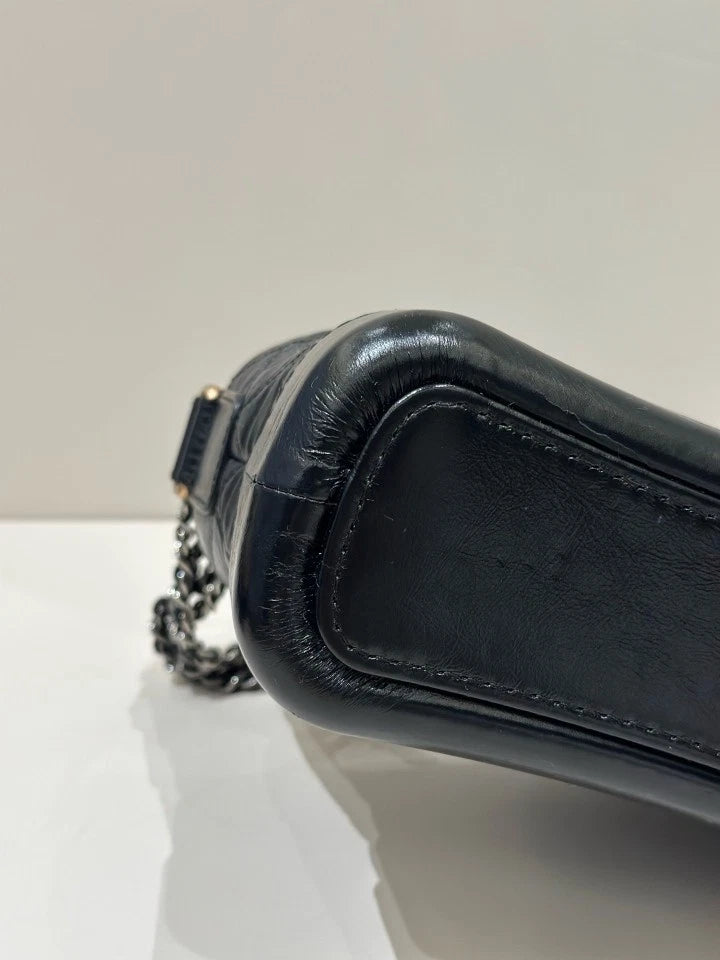 CHANEL Black Small Gabrielle Shoulder Crossbody Bag For Women
