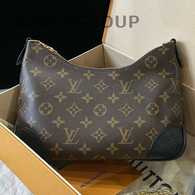 Louis Vuitton Boulogne Monogram Chain Shoulder Crossbody Bag - Classic Fashion