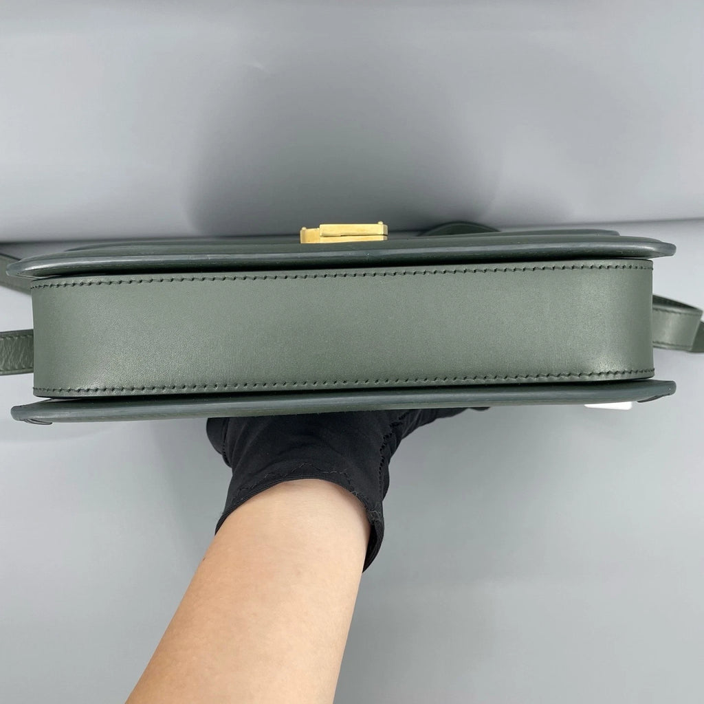 YSL Medium Green Shoulder Bag For Women
