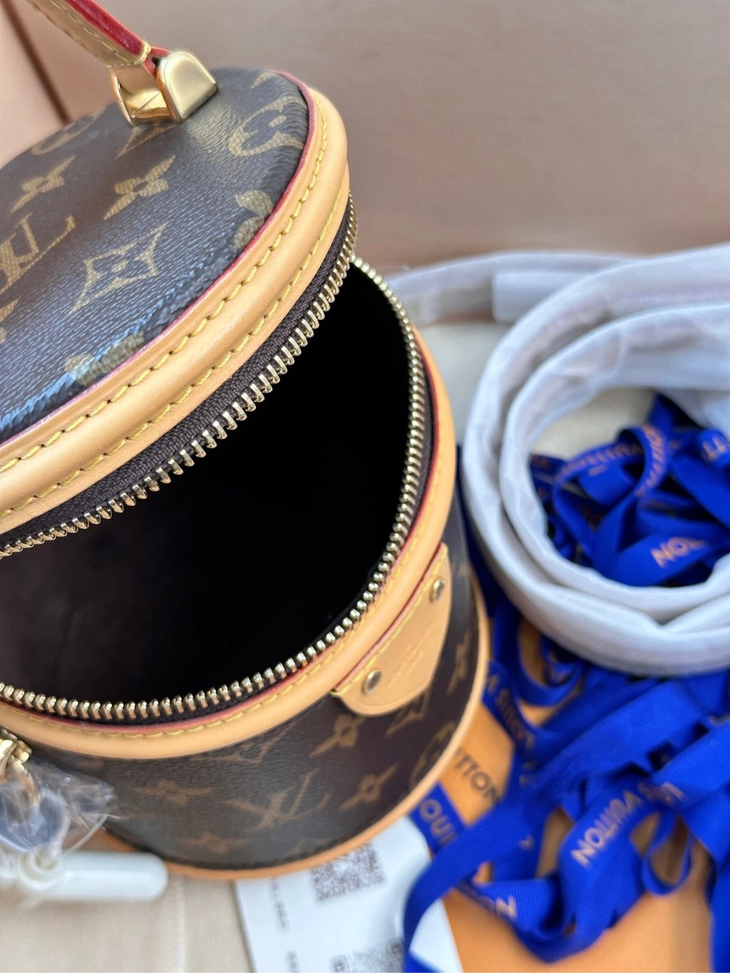 Louis Vuitton Cannes Monogram Canvas Mini Bucket Bag