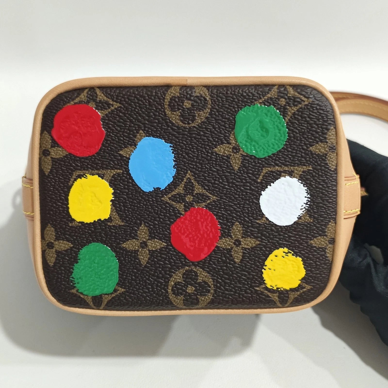 Louis Vuitton x Yayoi Kusama Polka Dot Nano Bucket Bag For Women