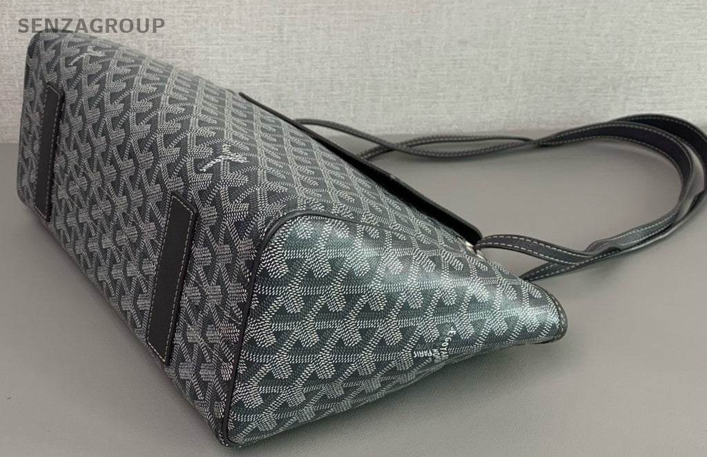 Goyard Rouette Tote Monogram Shoulder Handbag Flip-top style Women Gray