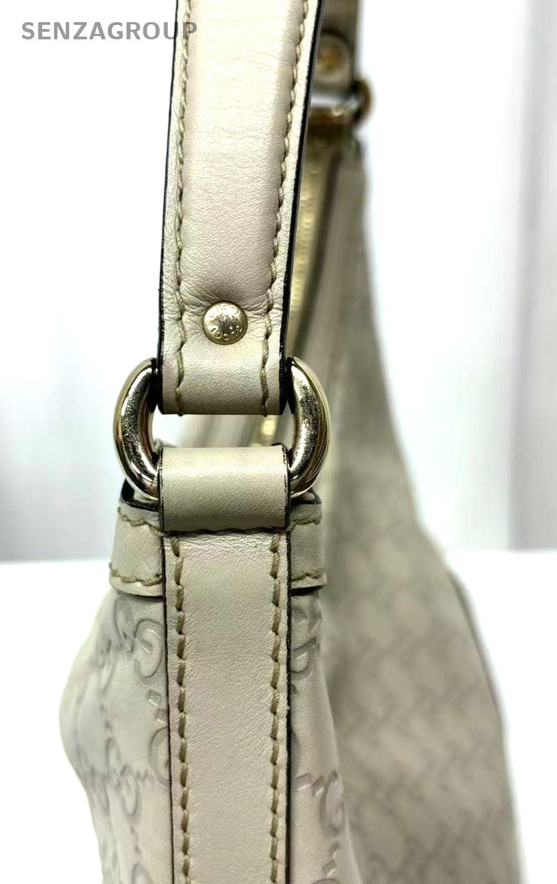 GUCCI Guccissima Lovely White Shoulder bag