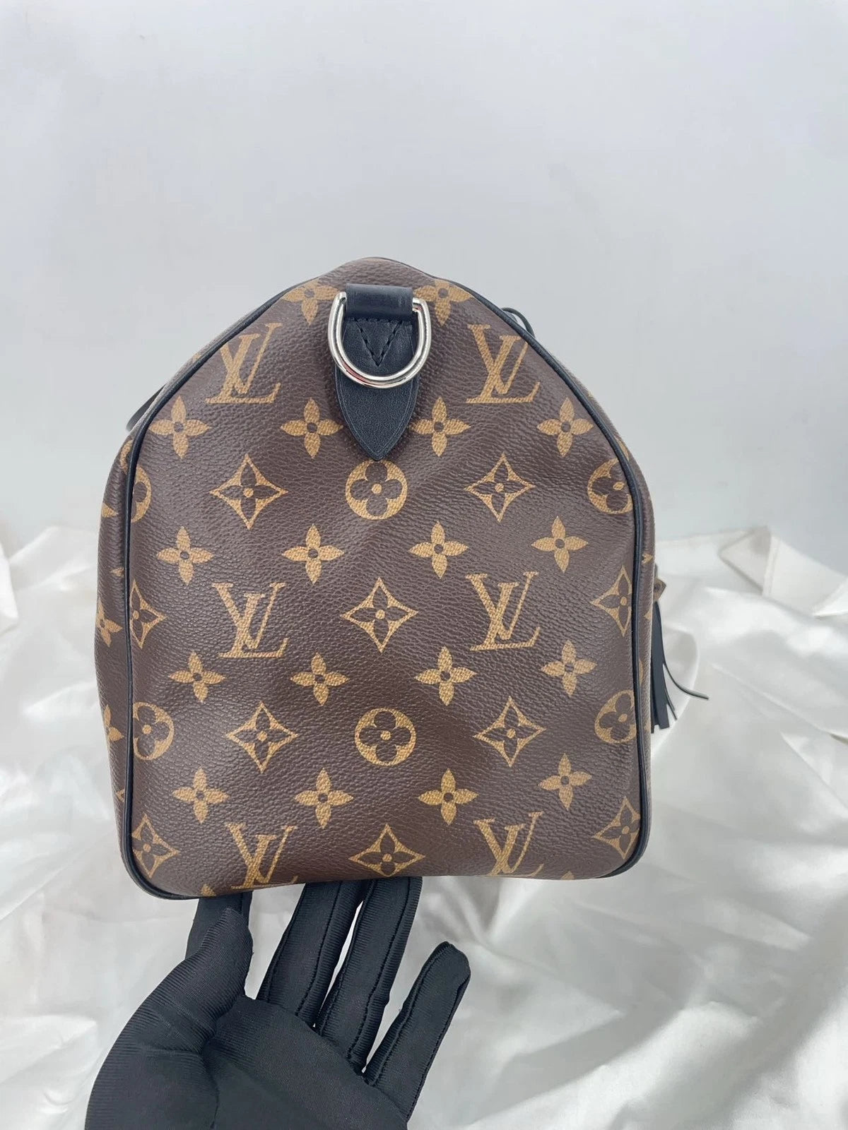 New Louis Vuitton Canvas Speedy 30 Top Handle Handbag For Women