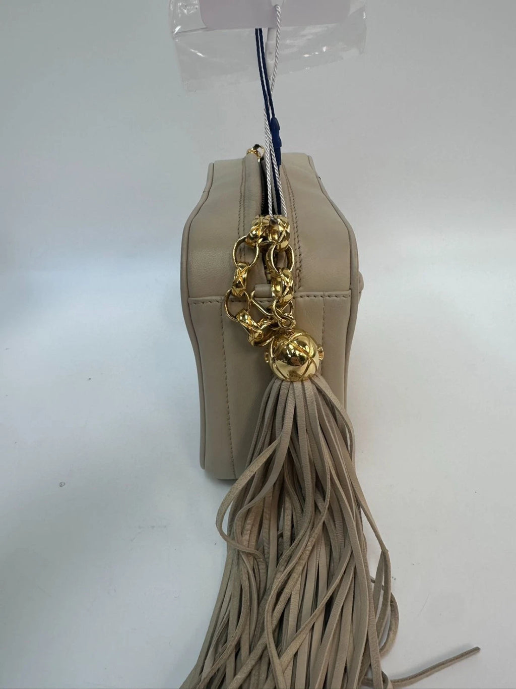 SJ0001 Vintage Quilted Lambskin Camera Bag with Tassel WZ00007 [Z]