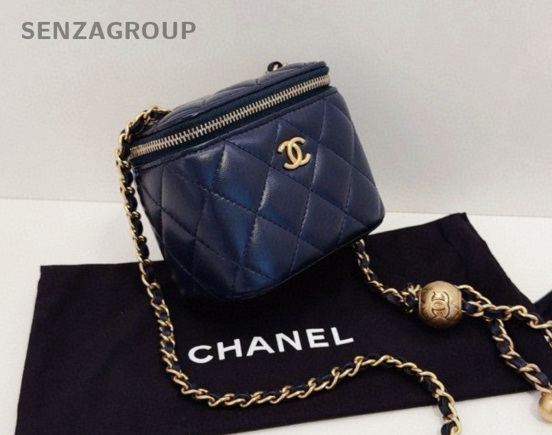 CHANEL Vanity Box mini Chain Shoulder bag Crossbody Women