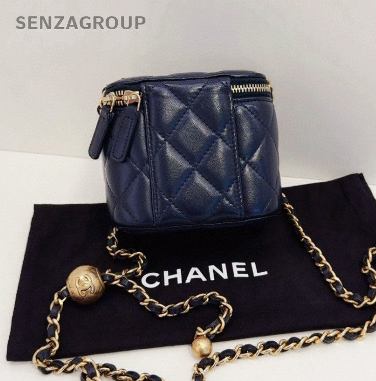 CHANEL Vanity Box mini Chain Shoulder bag Crossbody Women