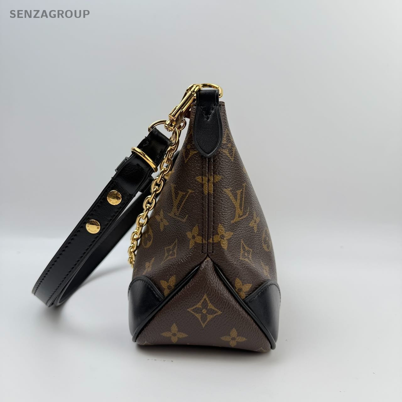 #2 - SJ0001  Louis Vuitton Boulogne Shoulder Bag NM Brown Canvas Monogram