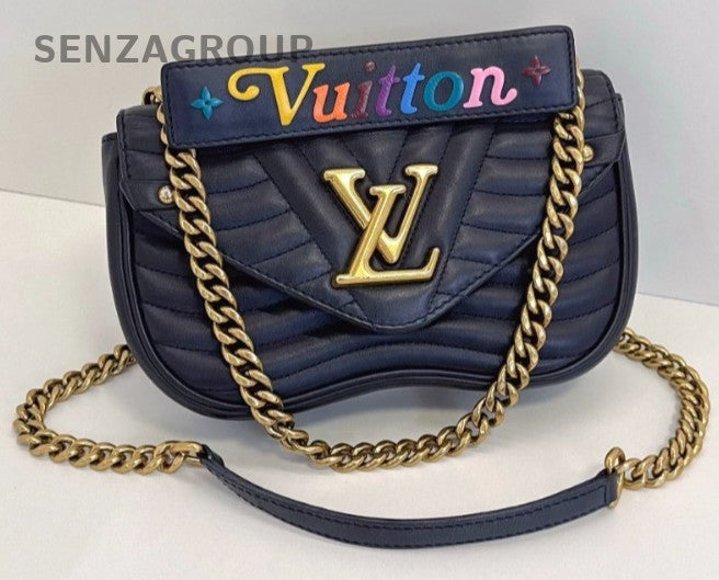 Louis Vuitton New wave PM Rainbow Logo Chain Strap Crossbody Shoulder bag Women