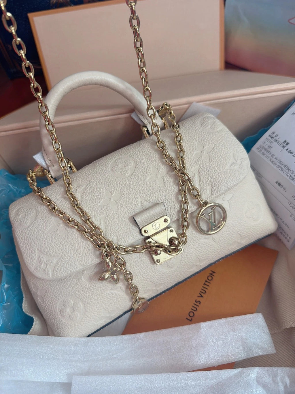 Louis Vuitton Madeleine Crossbody Top Handle Excellent