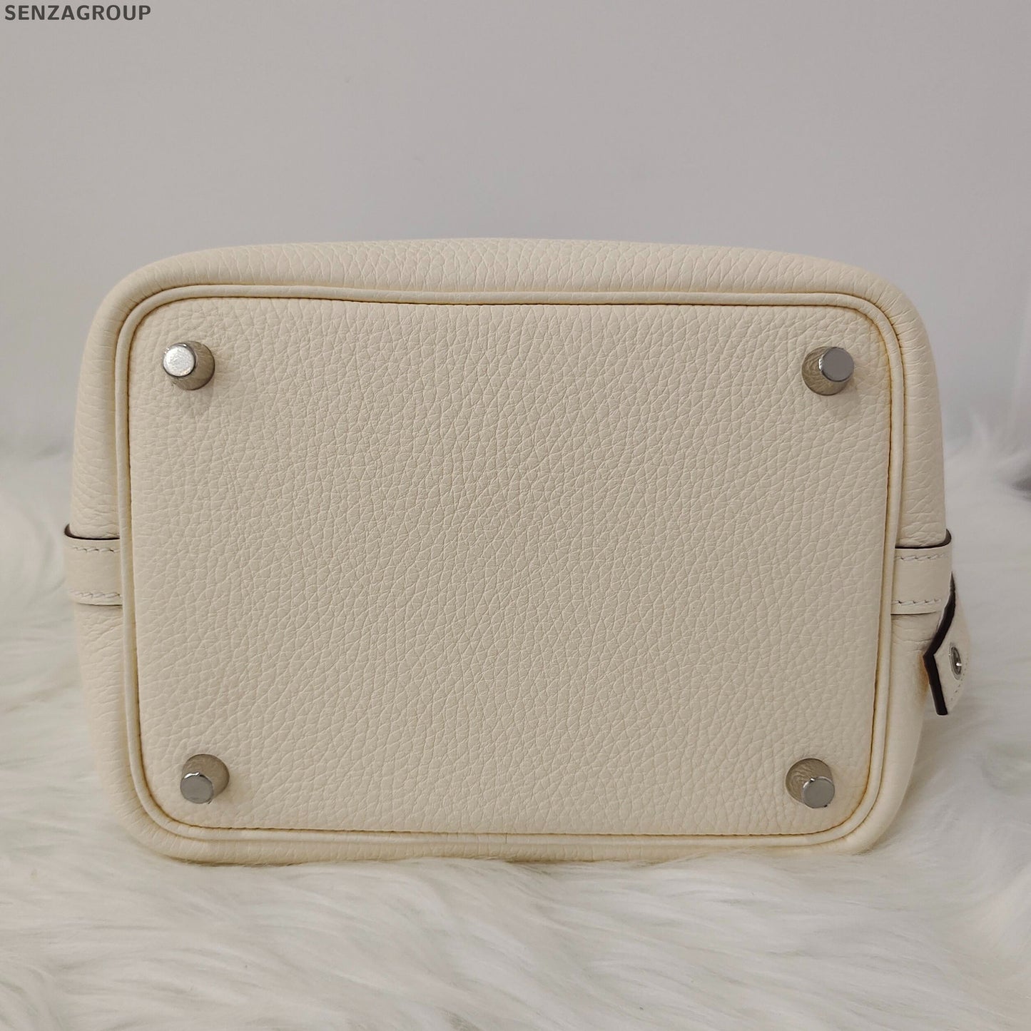 Hermès Picotin 18 White Bag Silver Hardware - Classic Fashion Women's Tote