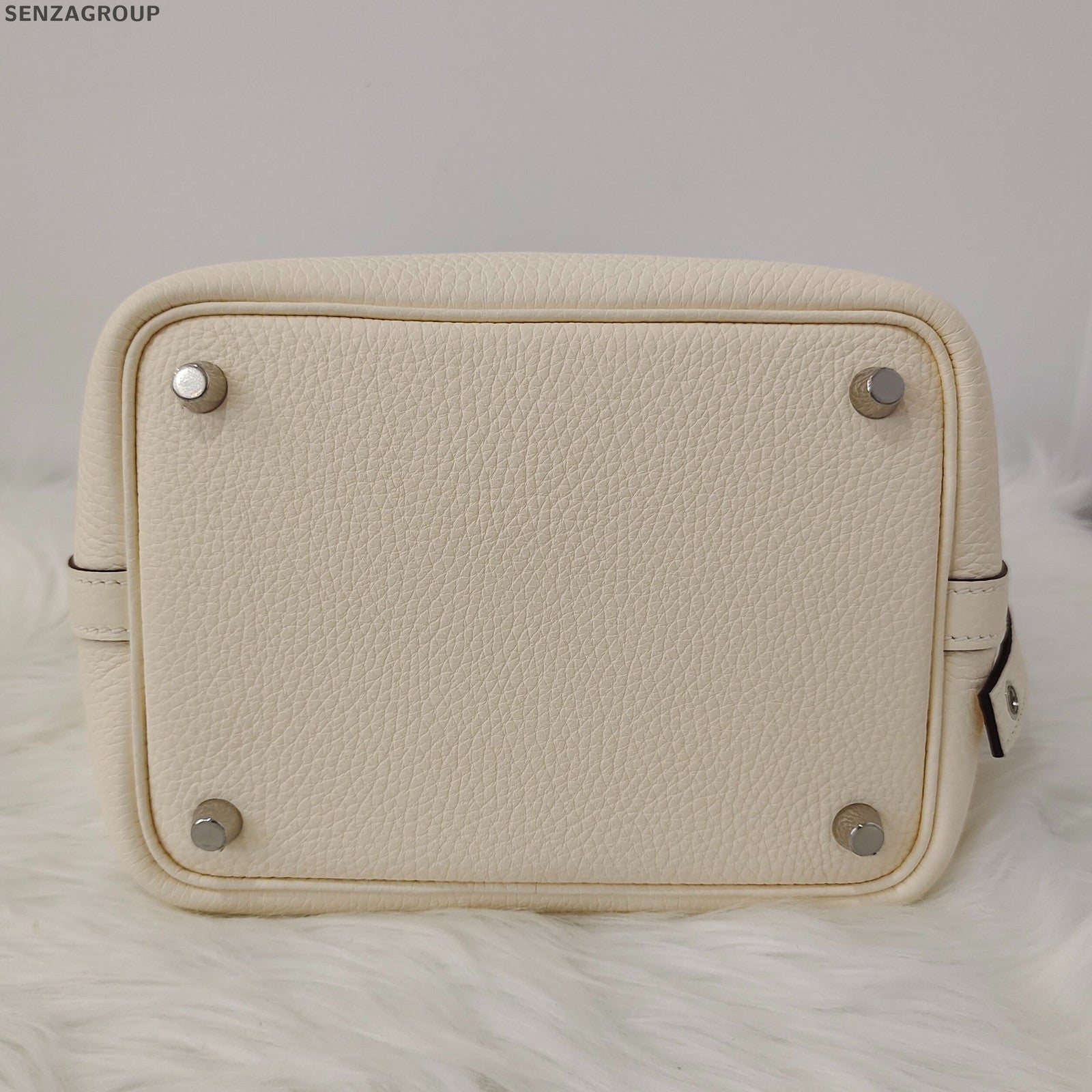 Hermès Picotin 18 White Bag Silver Hardware - Classic Fashion Women's Tote