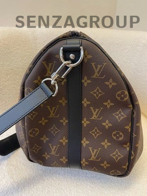 Louis Vuitton Monogram Keepall 45 Travel Bag Brown Gold Unisex Carry
