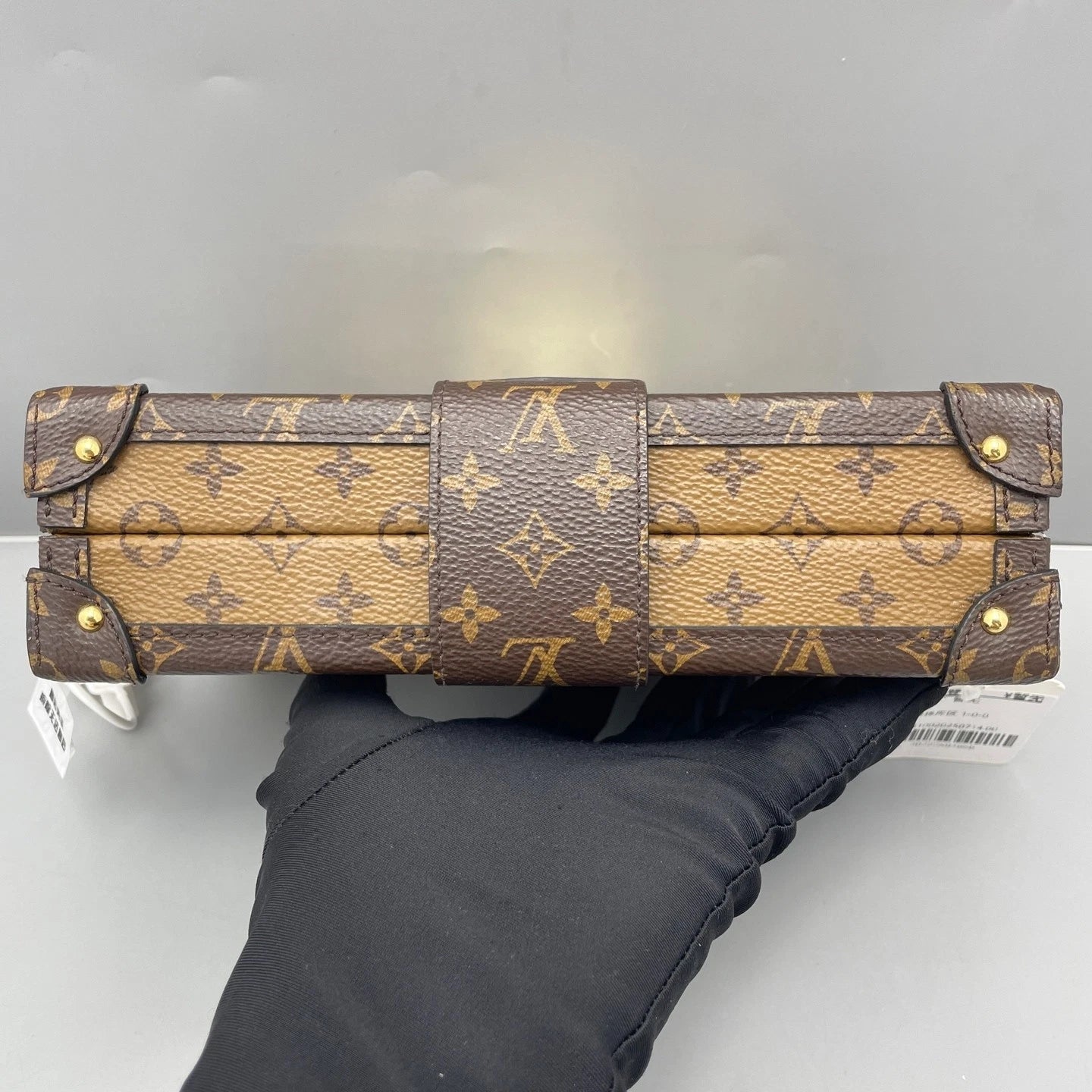 Louis Vuitton Colorblock Hard Box Clutch Bag For Women