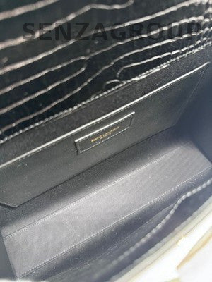 Saint Laurent Black Gold Medium Manhattan Shoulder Bag Classic Women