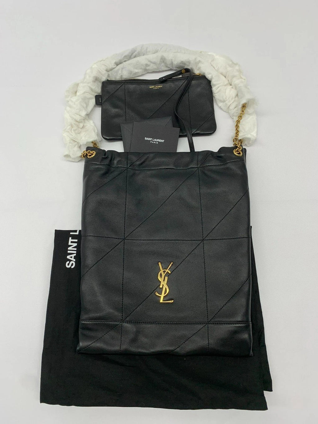 Saint Laurent JAMIE Stitched Shoulder Bag For Women