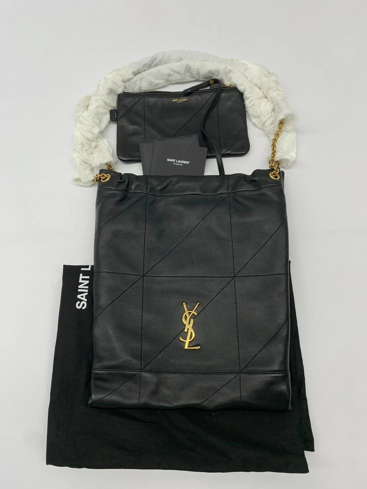 Saint Laurent JAMIE Stitched Shoulder Bag For Women