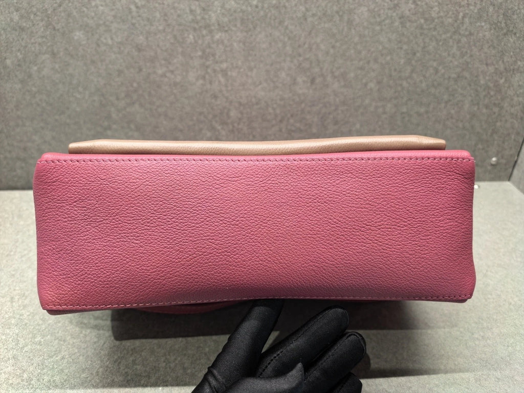 Louis Vuitton Mylockme Medium Leather Shoulder Crossbody Handbag Women