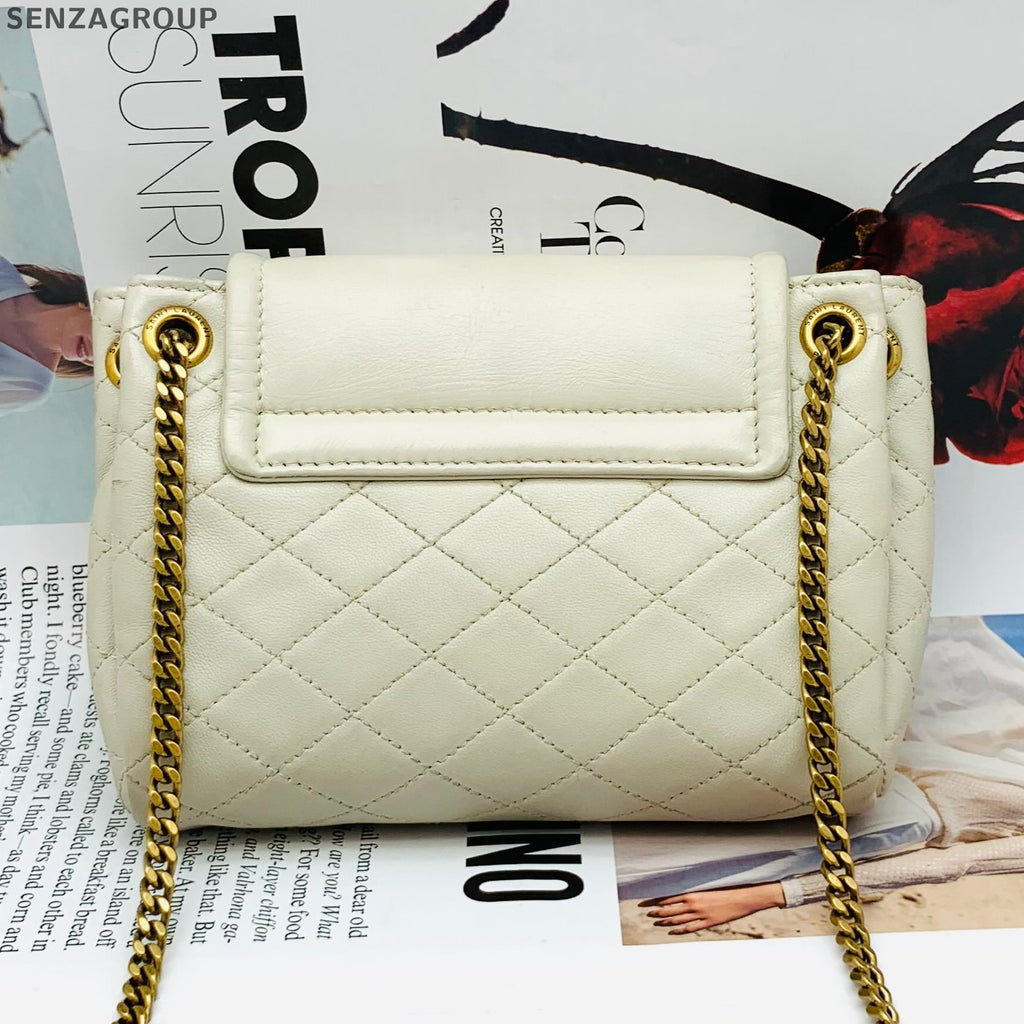 Saint Laurent Nolita Gold Chain Shoulder Crossbody Bag - Women's Classic