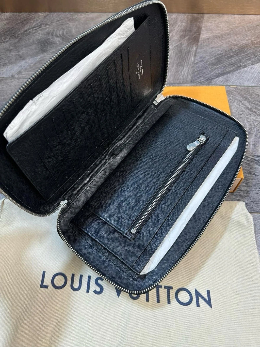 Louis Vuitton Atoll Full Leather Large Clutch Wallet For Women
