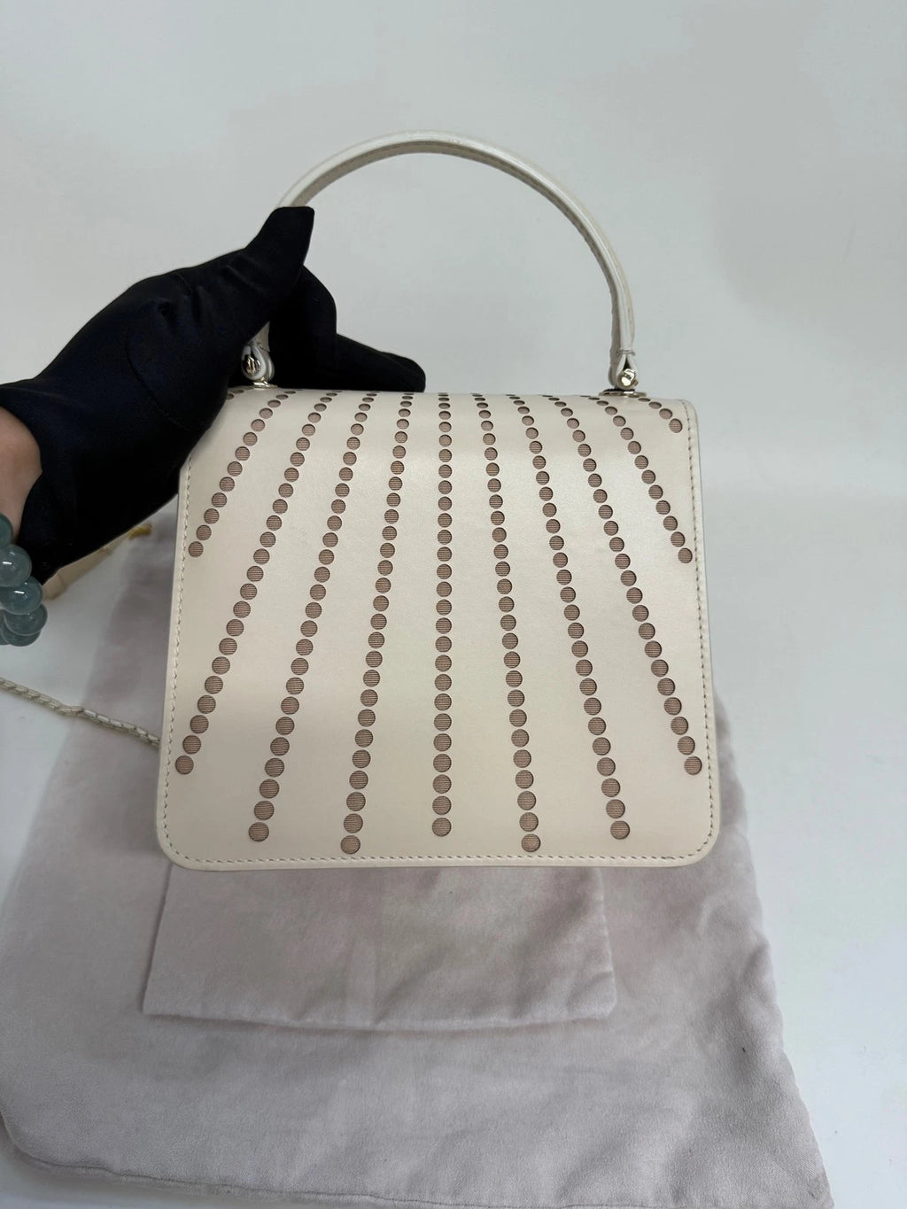 Bvlgari Serpenti Accordion Shoulder Bag Leather For Women