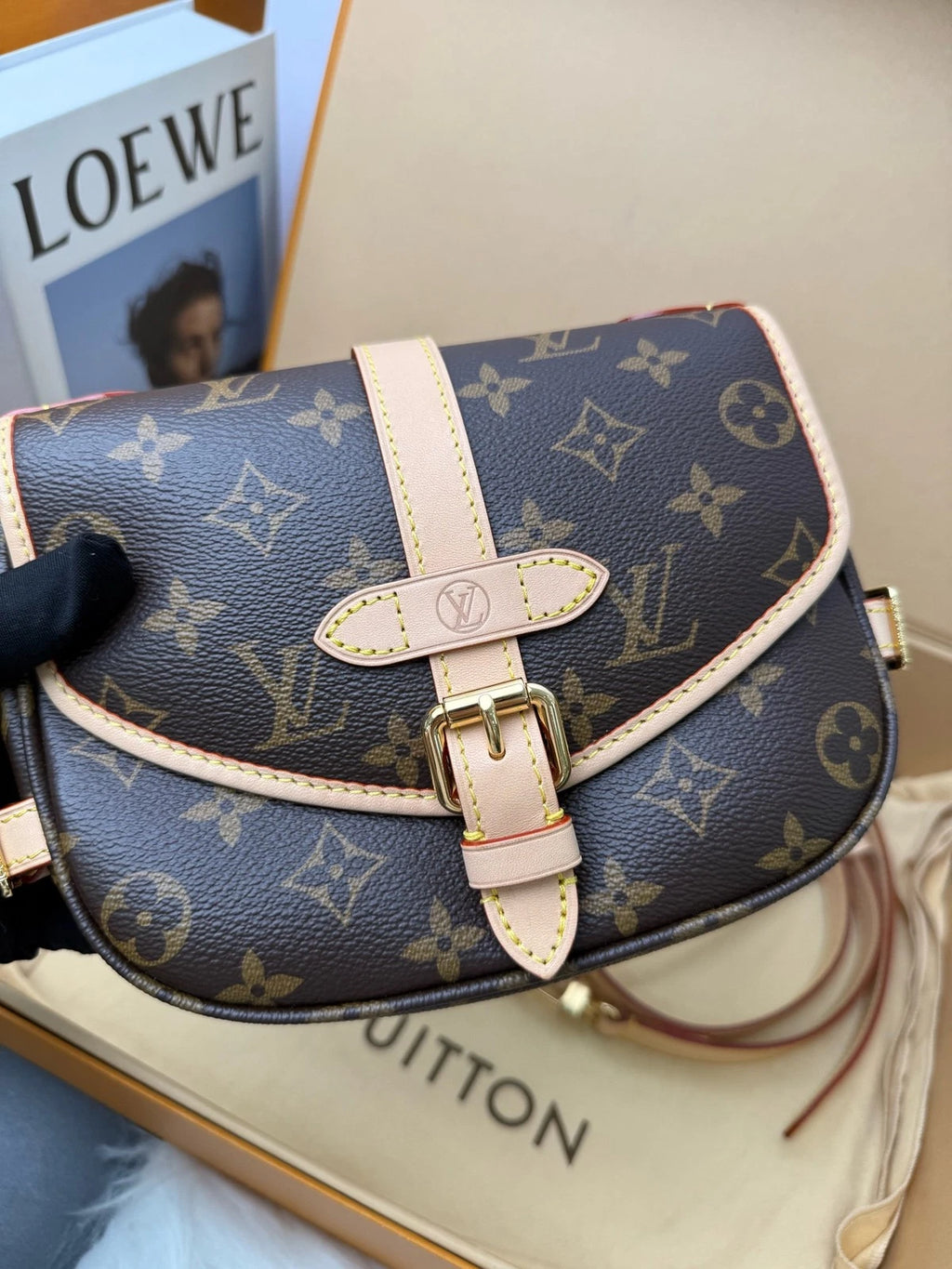 Louis Vuitton Twinstar BB Canvas Crossbody Handbag For Women