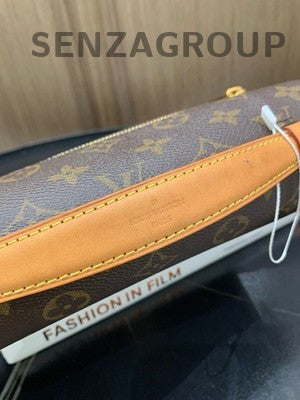 Louis Vuitton Monogram Pochette Metis Crossbody Bag Brown Gold Hardware