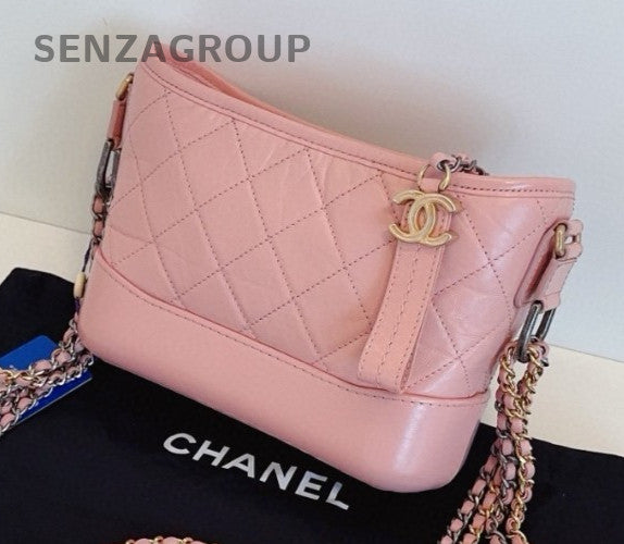 CHANEL Gabrielle Chain Sakura Pink Gold Shoulder bag Crossbody