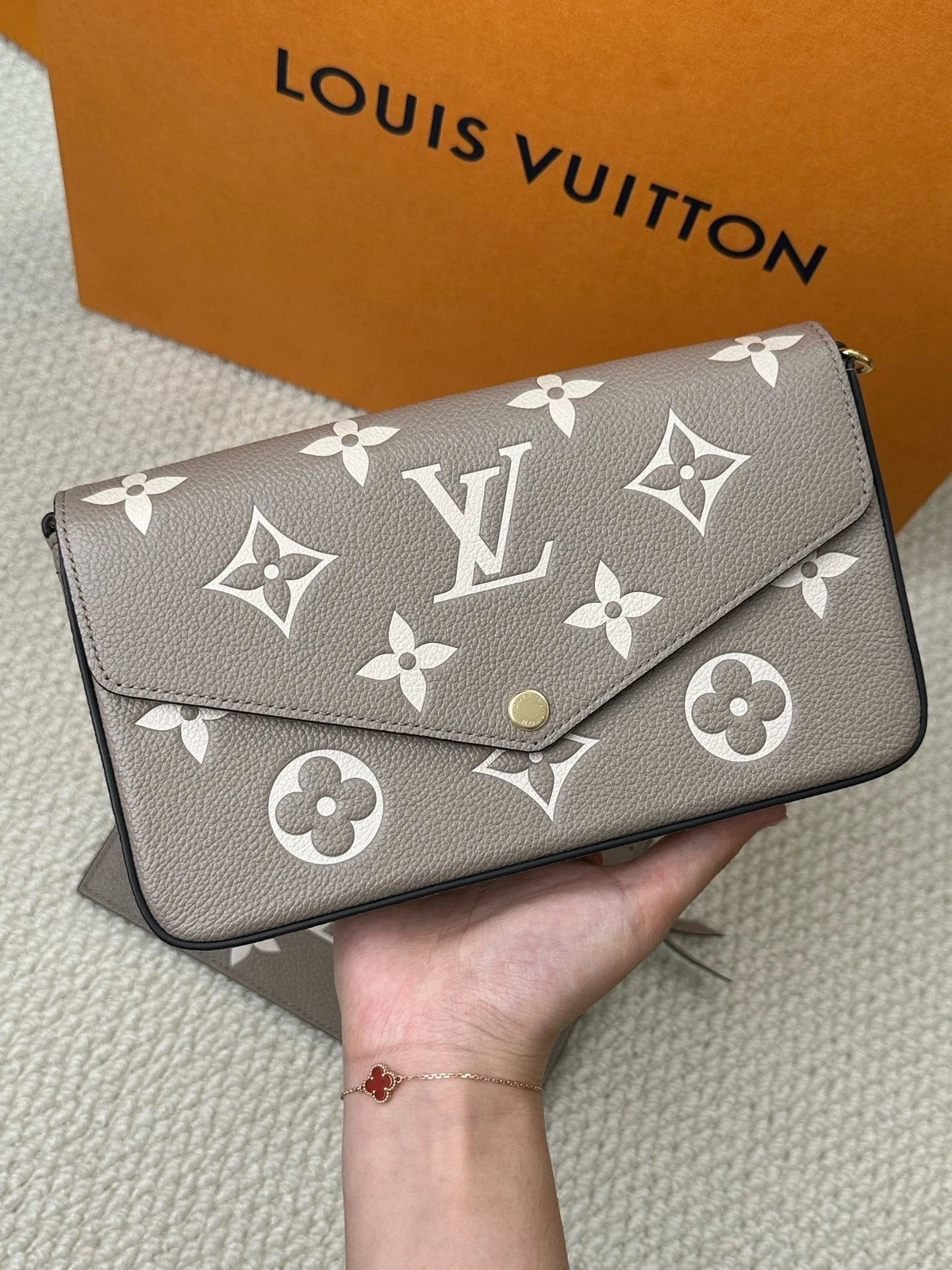 Louis Vuitton 3-in-1 Crossbody Bag Grey For Women