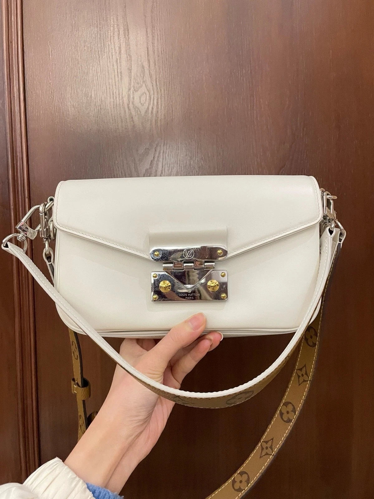 Pre-owned Louis Vuitton Swing Crossbody Shoulder Bag For Women