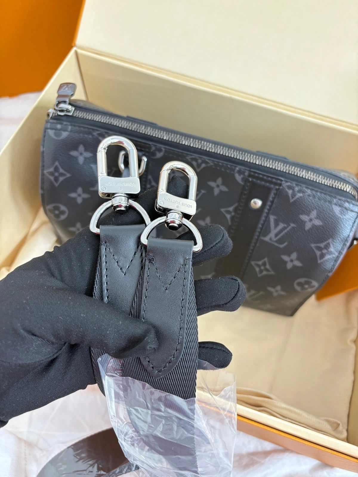Louis Vuitton Keepall27 Canvas Handbag For Women