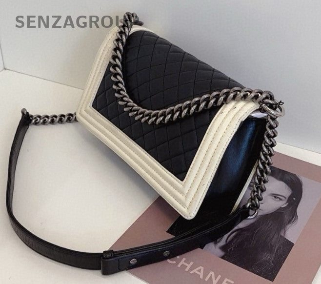 CHANEL Panda Leboy Medium Shoulder Crossbody bag