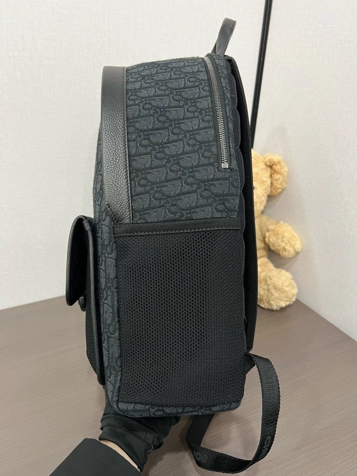 Dior 8 Series Dark Pattern Backpack For Women