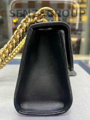 Gucci Padlock Small Black Beige Gold Chain Shoulder Bag Women's Fashion