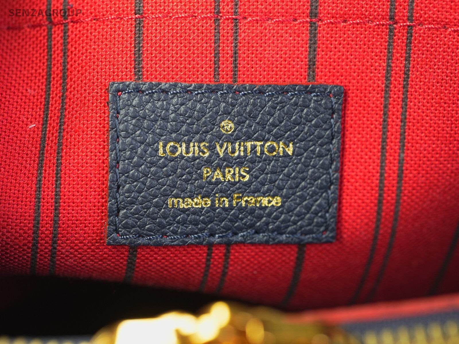 Louis Vuitton Navy Blue Monogram Empreinte Montaigne BB Shoulder bag crossbody