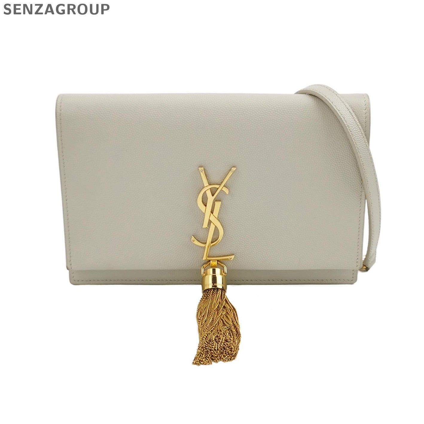 YSL Saint Laurent Kate Tassel Chain Crossbody Bag Gold Classic Women