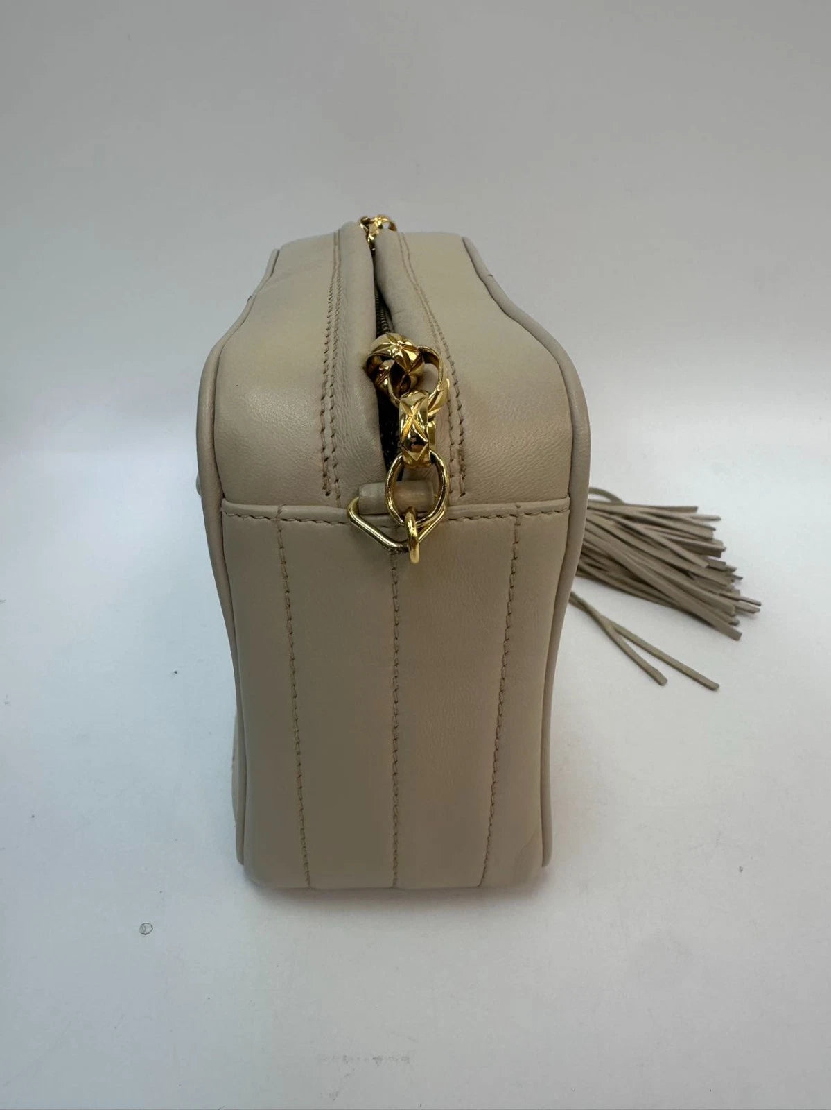 SJ0001 Vintage Quilted Lambskin Camera Bag with Tassel WZ00007 [Z]