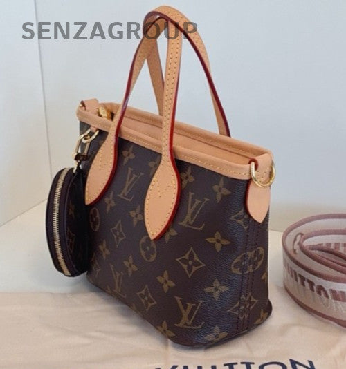 Louis Vuitton Neverfull bb Monogram Handbag 2WAY Shoulder bag Crossbody Women