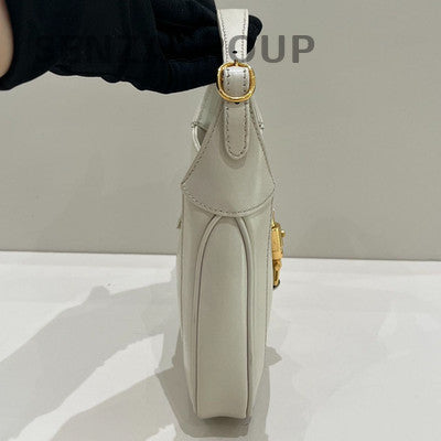 Gucci 1961 White Gold Shoulder Crossbody Bag Classic Fashion Women