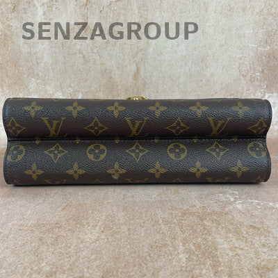 Louis Vuitton Victoire Black Monogram Chain Shoulder Crossbody Bag Women