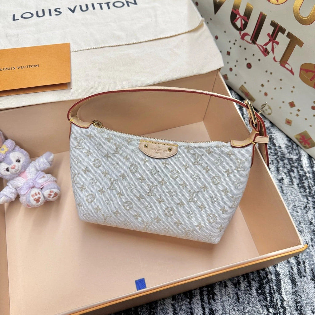 Louis Vuitton Canvas Dune Lunch Top Handle Bag For Women